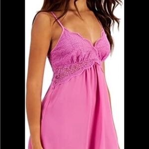 INC XL pink chemise dress or slip women's silky
